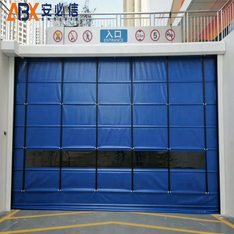 温州市软帘堆积门